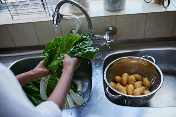 istock Rinsing off the excess dirt 1088406008