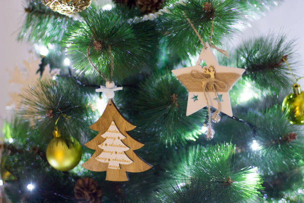 istock Christmas and Christmas trees with toys 1088407598