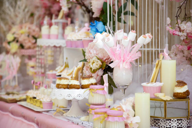 istock Desserts at the wedding scene 1088418882