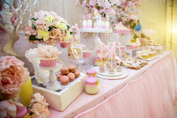 istock Desserts at the wedding scene 1088418884