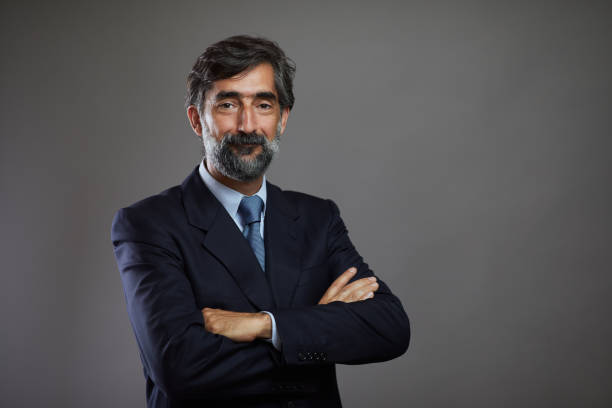 Middle aged man business portrait.