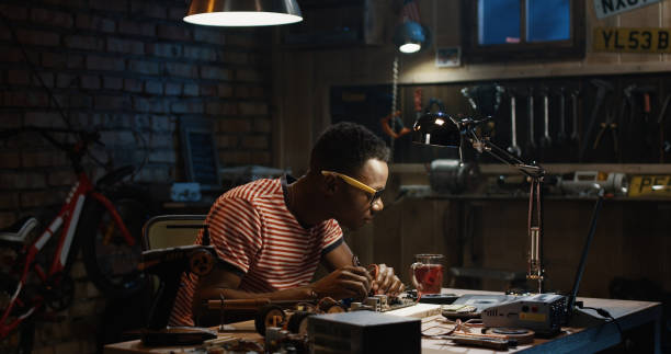 istock Man repairing a mother board 1088420982