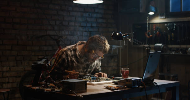 istock Man repairing a mother board 1088421816