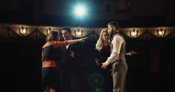 istock Actors rehearsing in a theater 1088421872