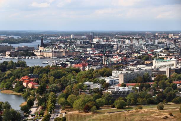 istock Stockholm aerial view 1088439472