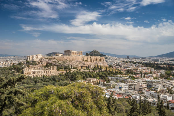 istock Panoramic view of Acropolis of Athens 1088448158