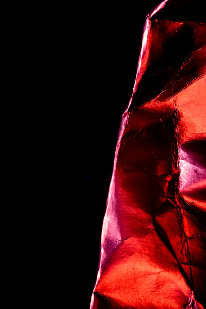 istock Abstract Texture Foil Shiny Background in Red 1088455340