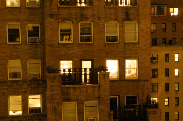 istock Apartments in the Night, Midtown Manhattan, NYC. 1088456082