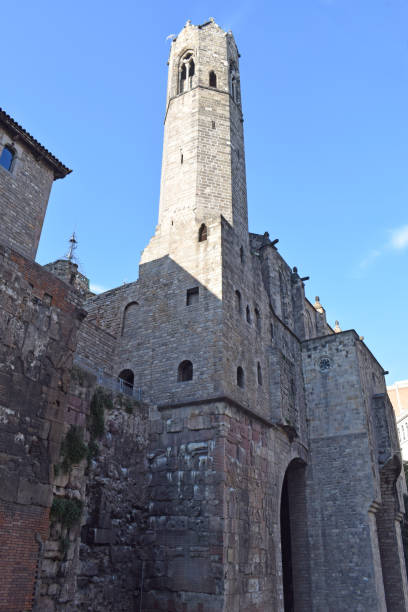 istock Roman wall of Barcelona 1088461036