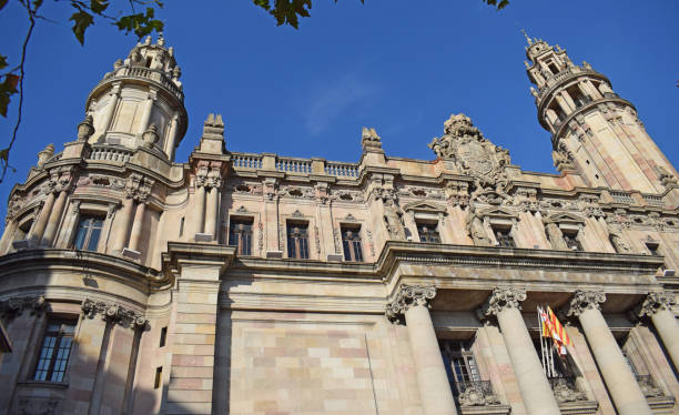 istock Post and Telegraph old building in Barcelona 1088461070