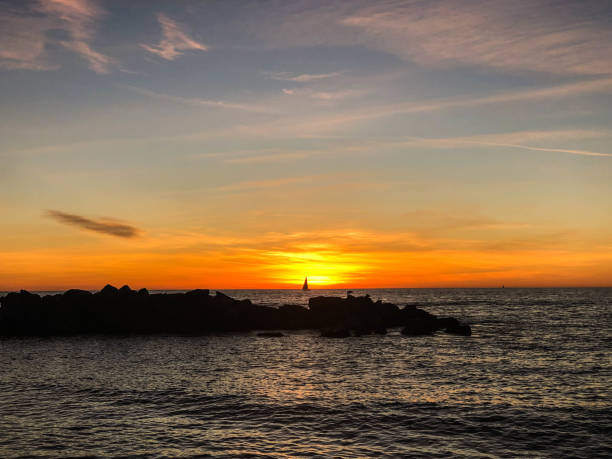 istock Sunset over Pacific Ocean in Venice, CA 1088469560