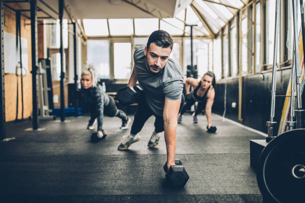 istock Personal Weight Training In The Gym 1088473594