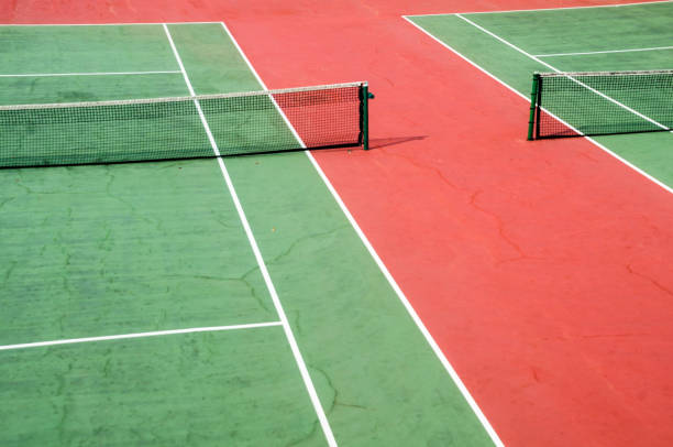 istock Double Tennis Court 1088497858