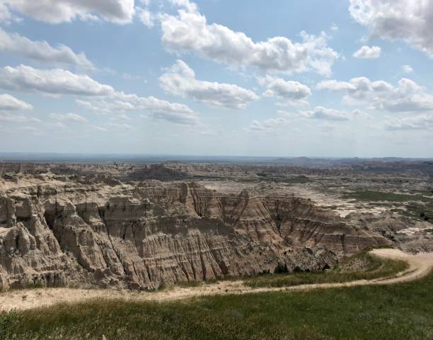 istock Badlands National Park landscape 1088503302