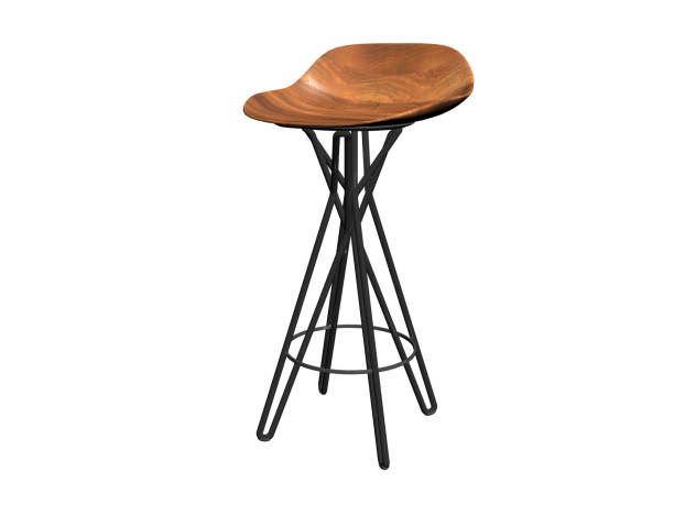 istock 3d render of chair platform, bar chair. 1088516004