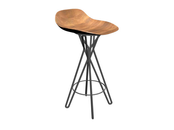 istock 3d render of chair platform, bar chair. 1088516054