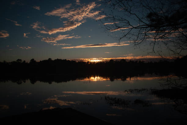 istock Mirrored Sunset over a Reservoir 1088519478