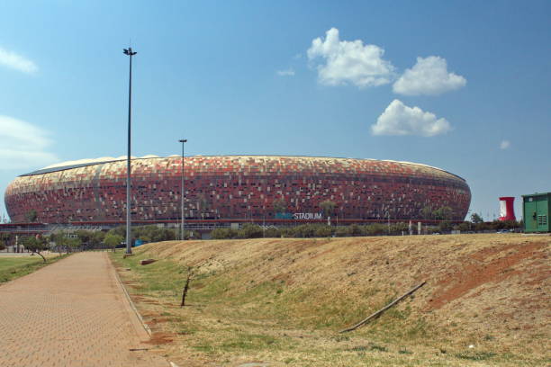 soccer city stadion - soccer city stock-fotos und bilder