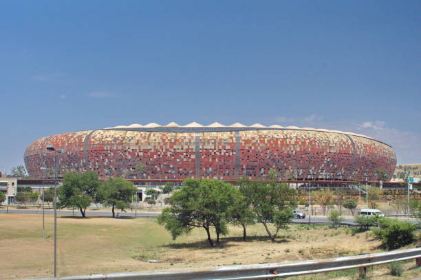 soccer city stadion - soccer city stock-fotos und bilder