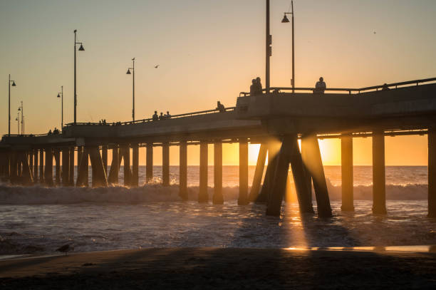 istock Sunset at Venice Pier in Venice, CA 1088533924
