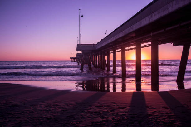 istock Sunset at Venice Pier in Venice, CA 1088533944
