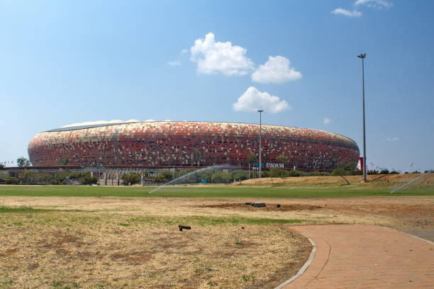 soccer city stadion - soccer city stock-fotos und bilder