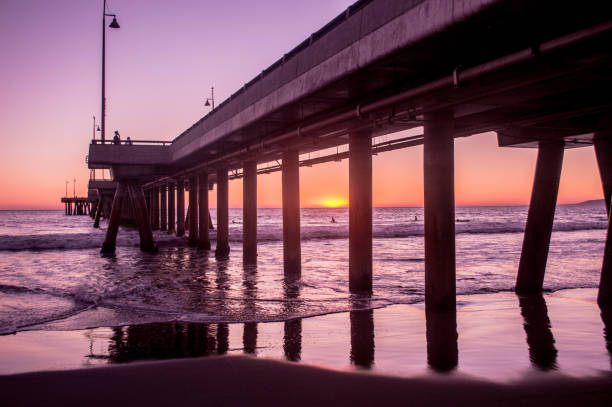 istock Sunset at Venice Pier in Venice, CA 1088534018
