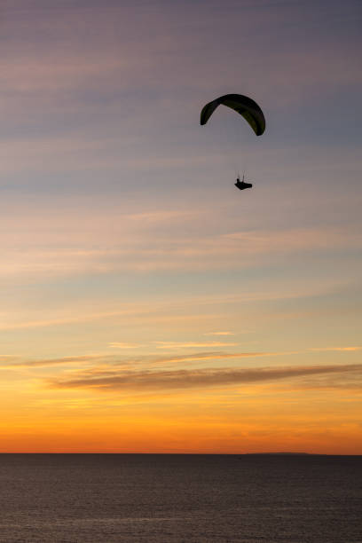 istock Paragliding at the Black beach, San Diego 1088543882