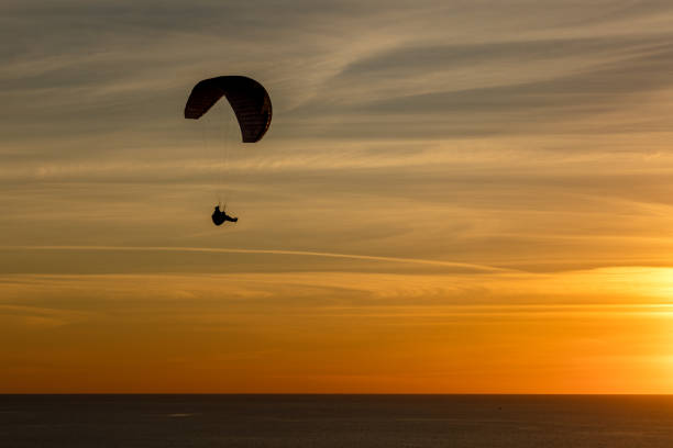 istock Paragliding at the Black beach, San Diego 1088543974