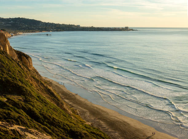 istock Sunset at the southern California beach 1088544112