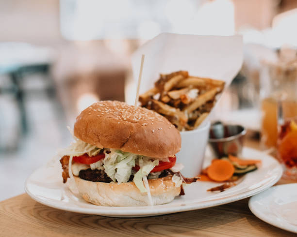istock Burger and Fries 1088545472