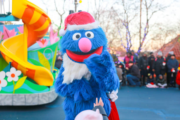 sesame place è un parco a tema per bambini, situato alla periferia di filadelfia - serie televisiva foto e immagini stock