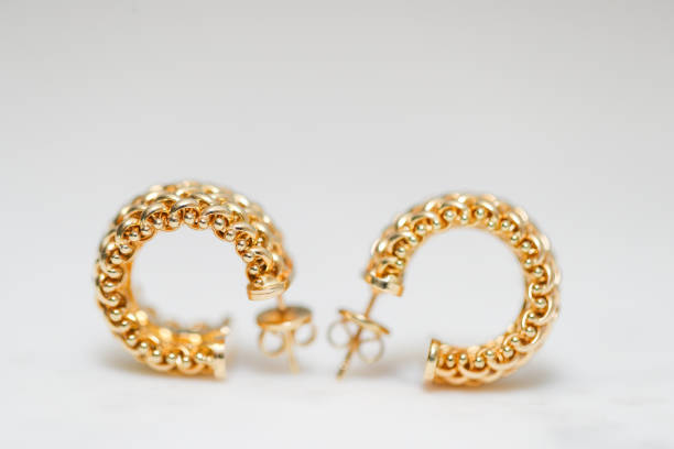 istock yellow gold hoop earrings 1088551440