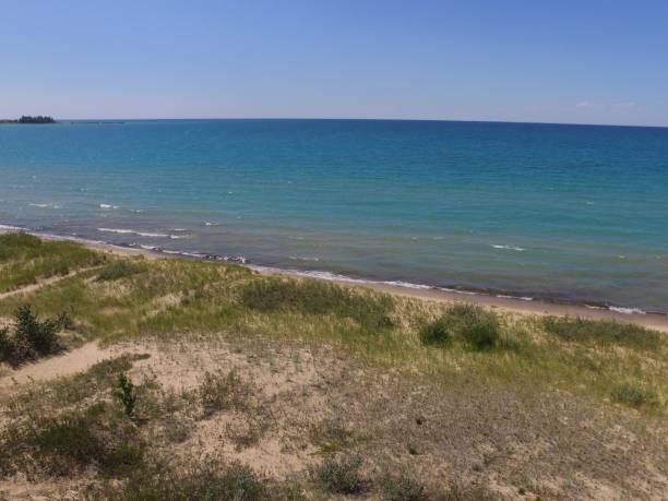 istock Lake Michigan Dunes and a Beach Summer Day 1088554356