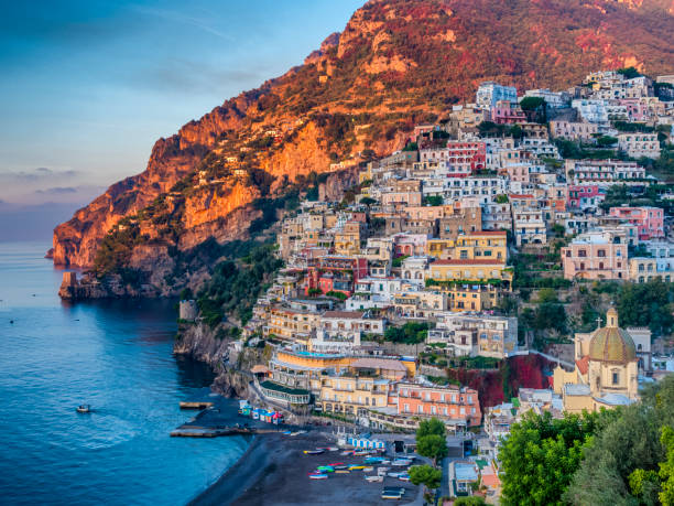 Amalfi coast, Italy Town of Positano on Amalfi coast, Italy positano photos stock pictures, royalty-free photos & images