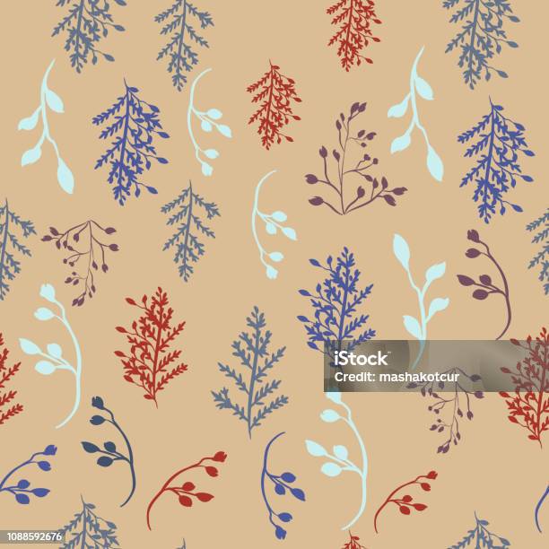 Cute Rustic Spring Icon Cute Vector Rustic Spring Pattern Stock Illustration - Download Image ...