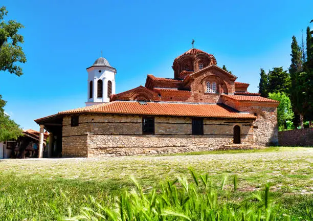 view from outside to the church