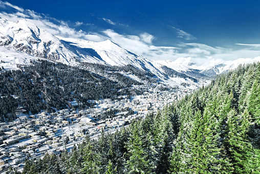 Davos is known as a winter holiday destination and above all the annual World Economic Forum (WEF) takes place here.