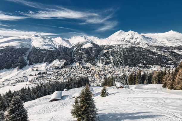 istock Davos in Switzerland 1088632366