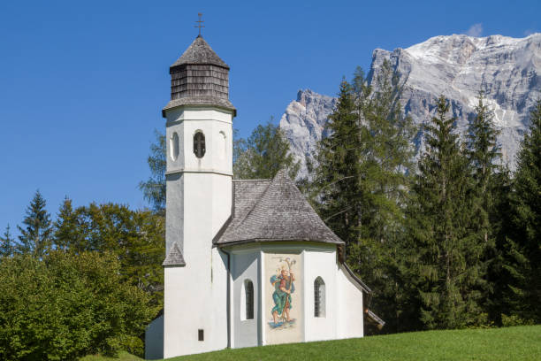 istock Rochus Chapel and Zugspitze 1088637408