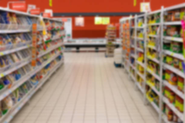 istock sauce and canned vegetable on shelves in store 1088642364