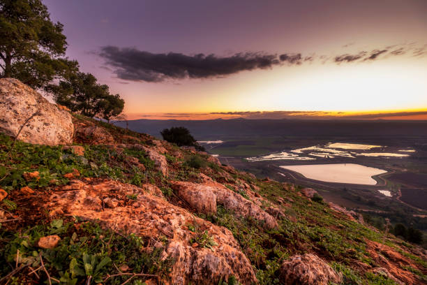 istock sunrise over hula vally, north israel 1088647078
