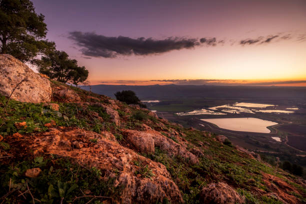 istock sunrise over hula vally, north israel 1088648912