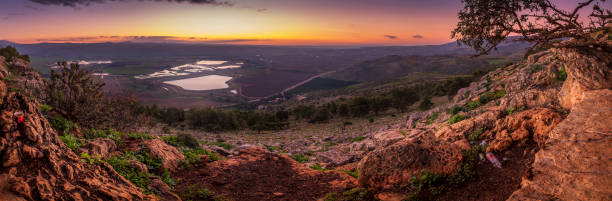 istock sunrise over hula vally, north israel 1088649306