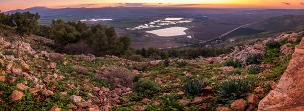 istock sunrise over hula vally, north israel 1088649338