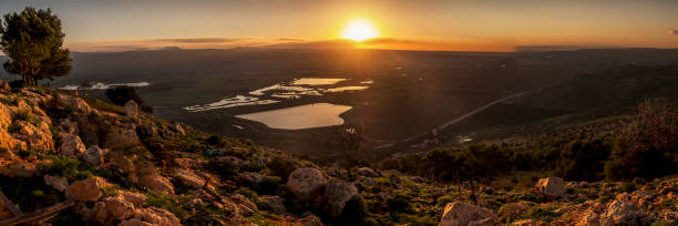 istock sunrise over hula vally, north israel 1088652702