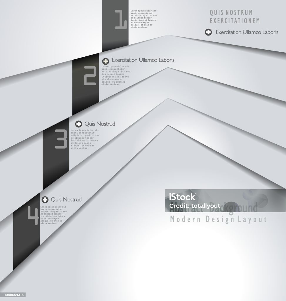 Modern Design Layout Stock Illustration - Download Image Now - Abstract ...