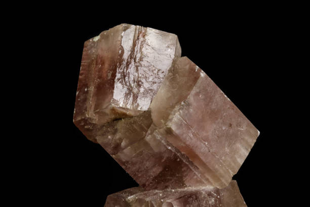 istock Macro mineral stone Aragonite on a black background 1088657610