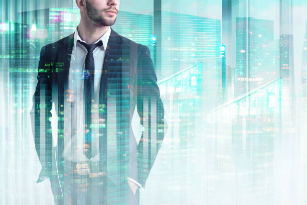 istock Businessman in modern city 1088659962