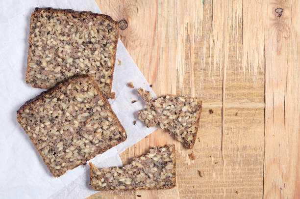 istock Slices of bread with different seeds 1088659976